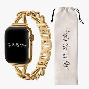 Gold Women's Apple Watch Band